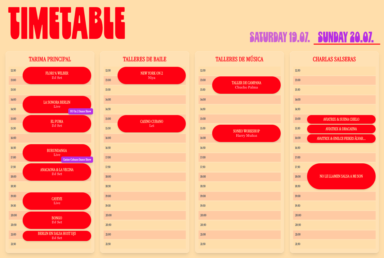 Programa del Domingo